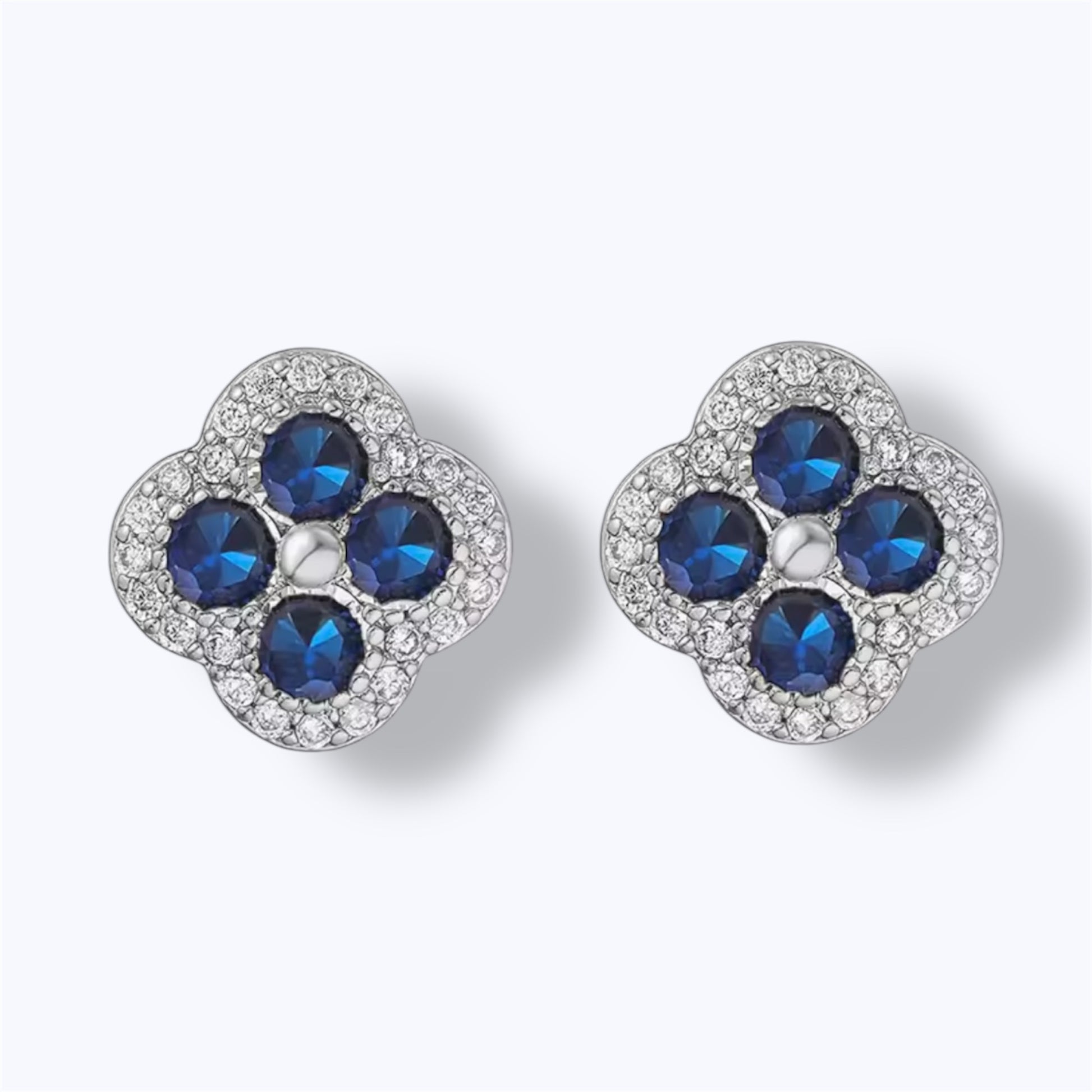 Golden bloom earrings