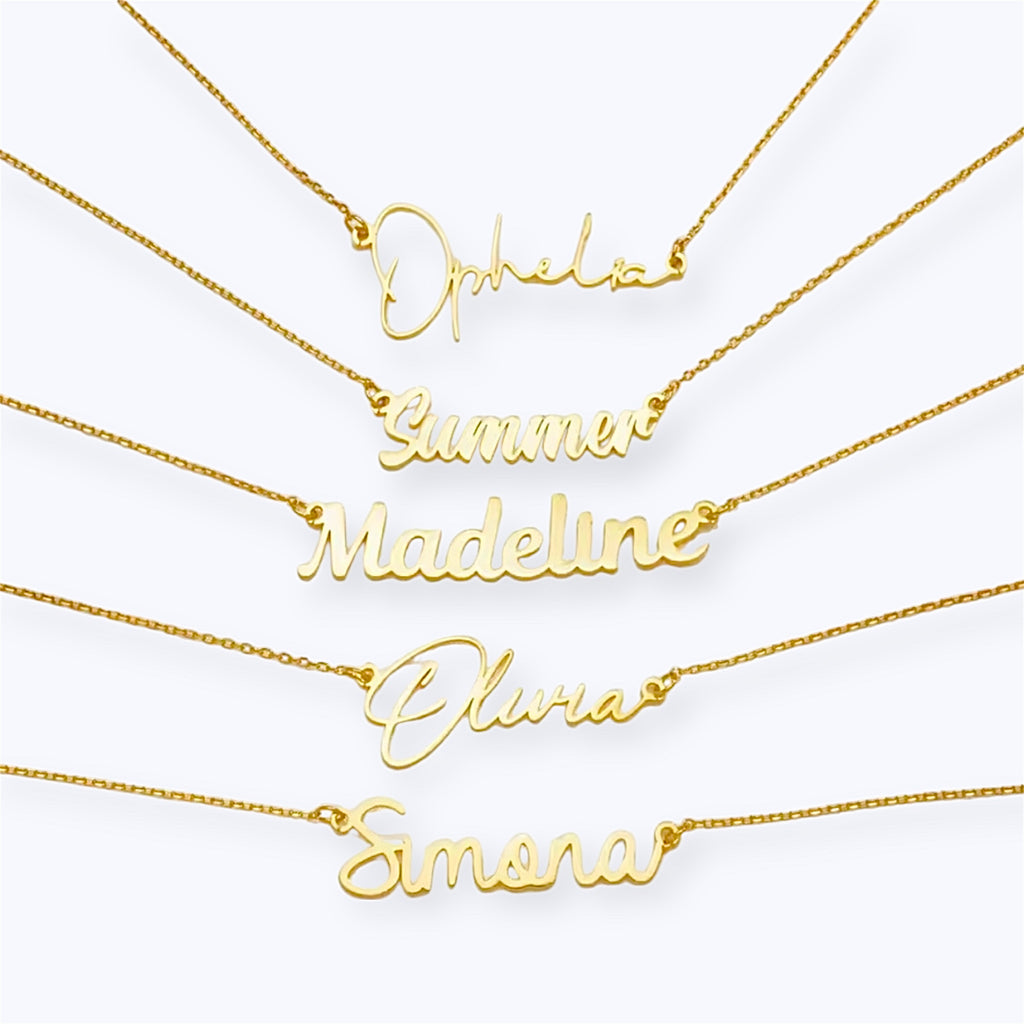 Custom name bracelet