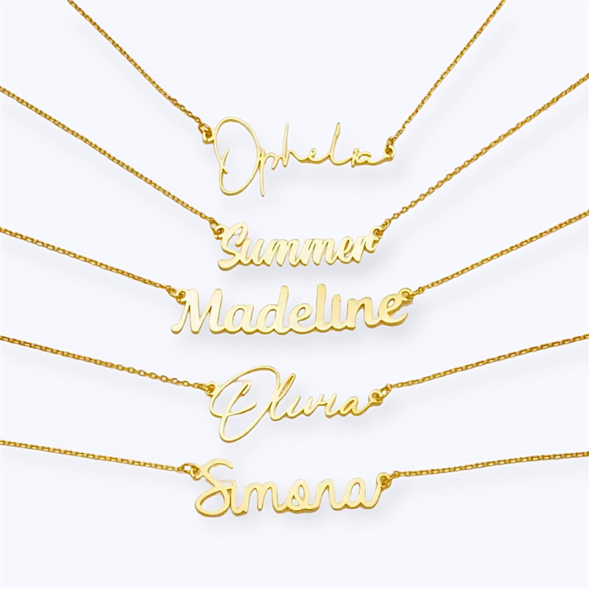 Custom name bracelet