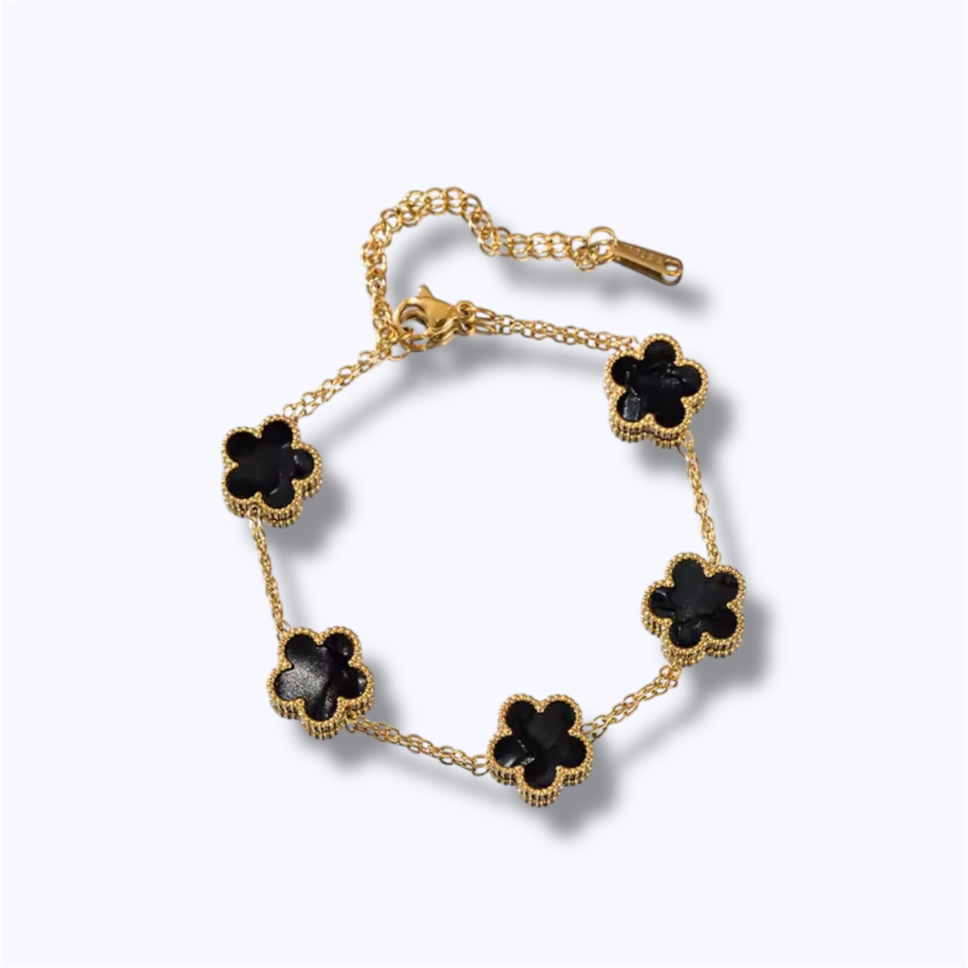 Shine clover bracelet