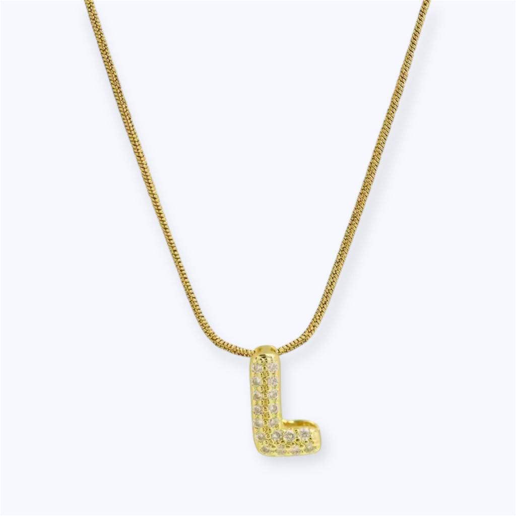 A Piece of You Initial Necklace