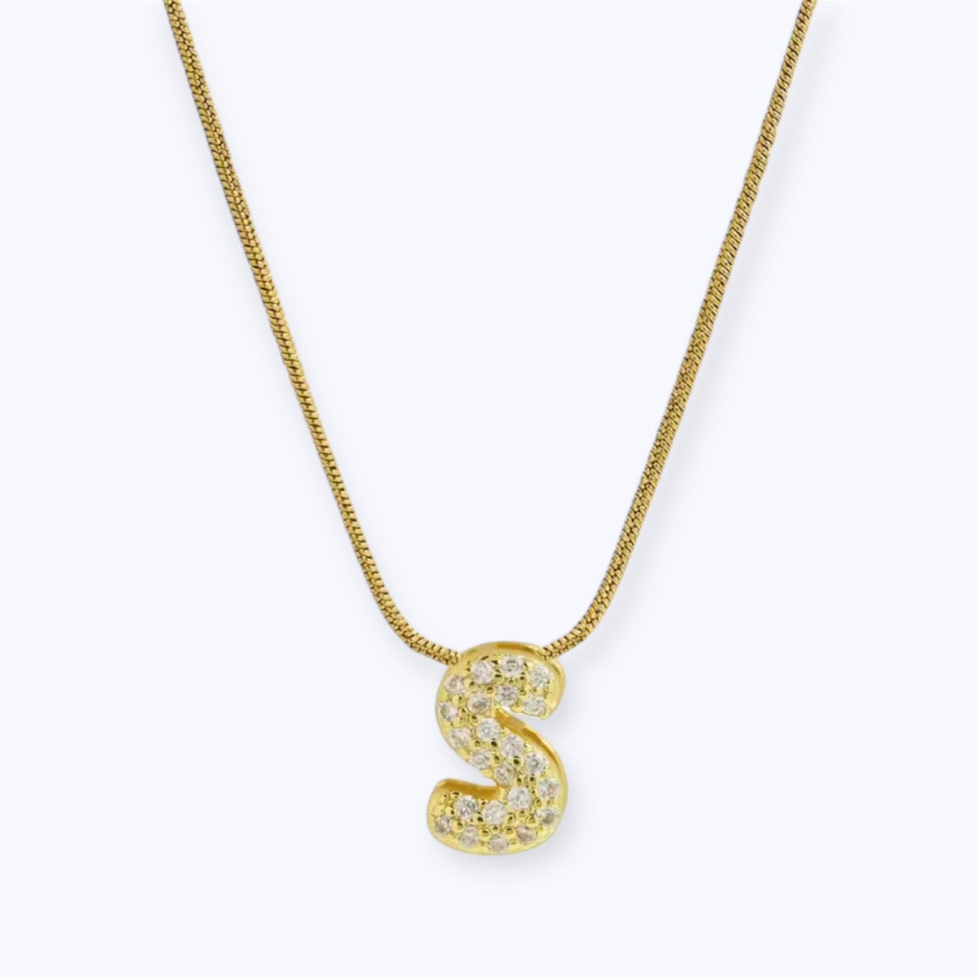 A Piece of You Initial Necklace