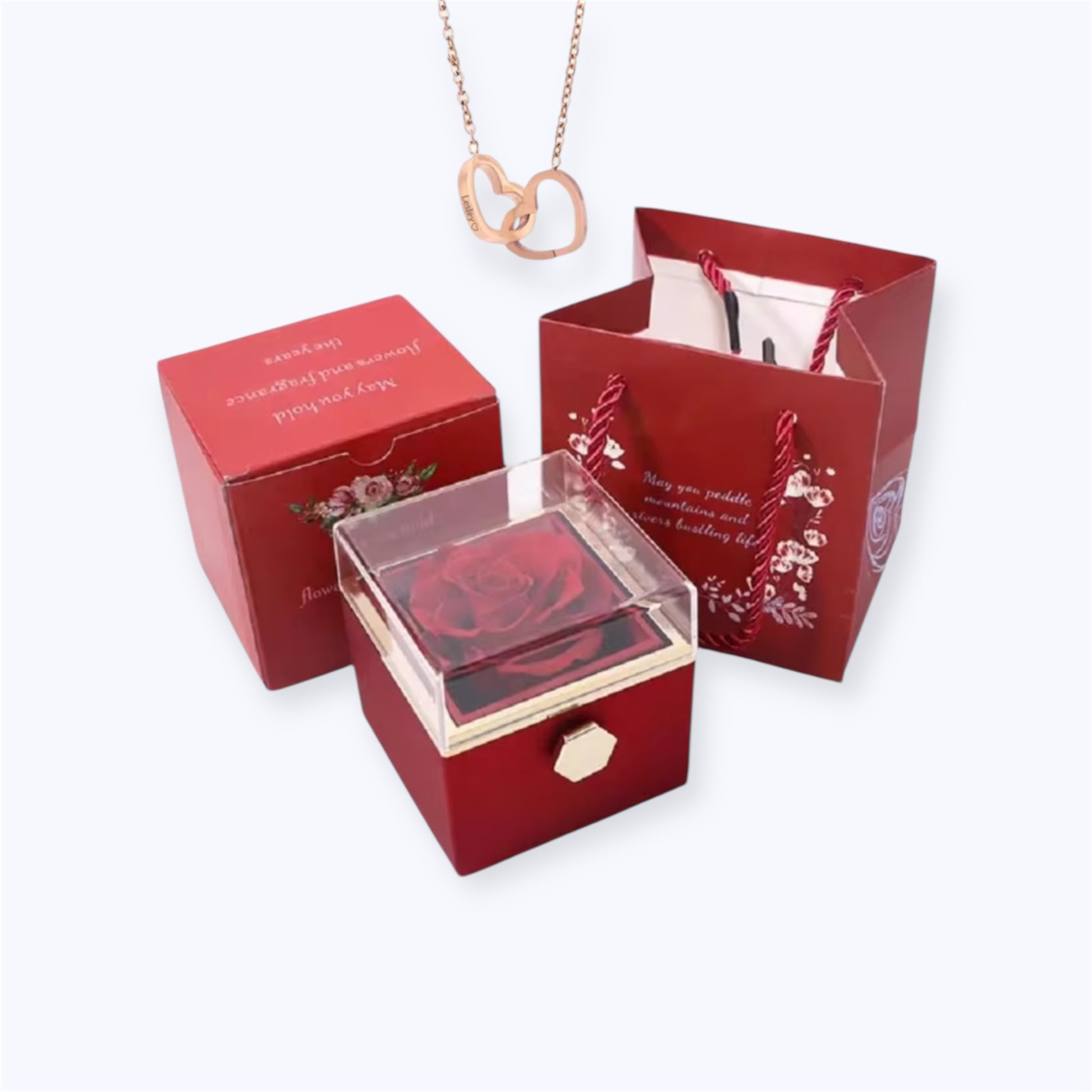 Custom Heart Name Necklace