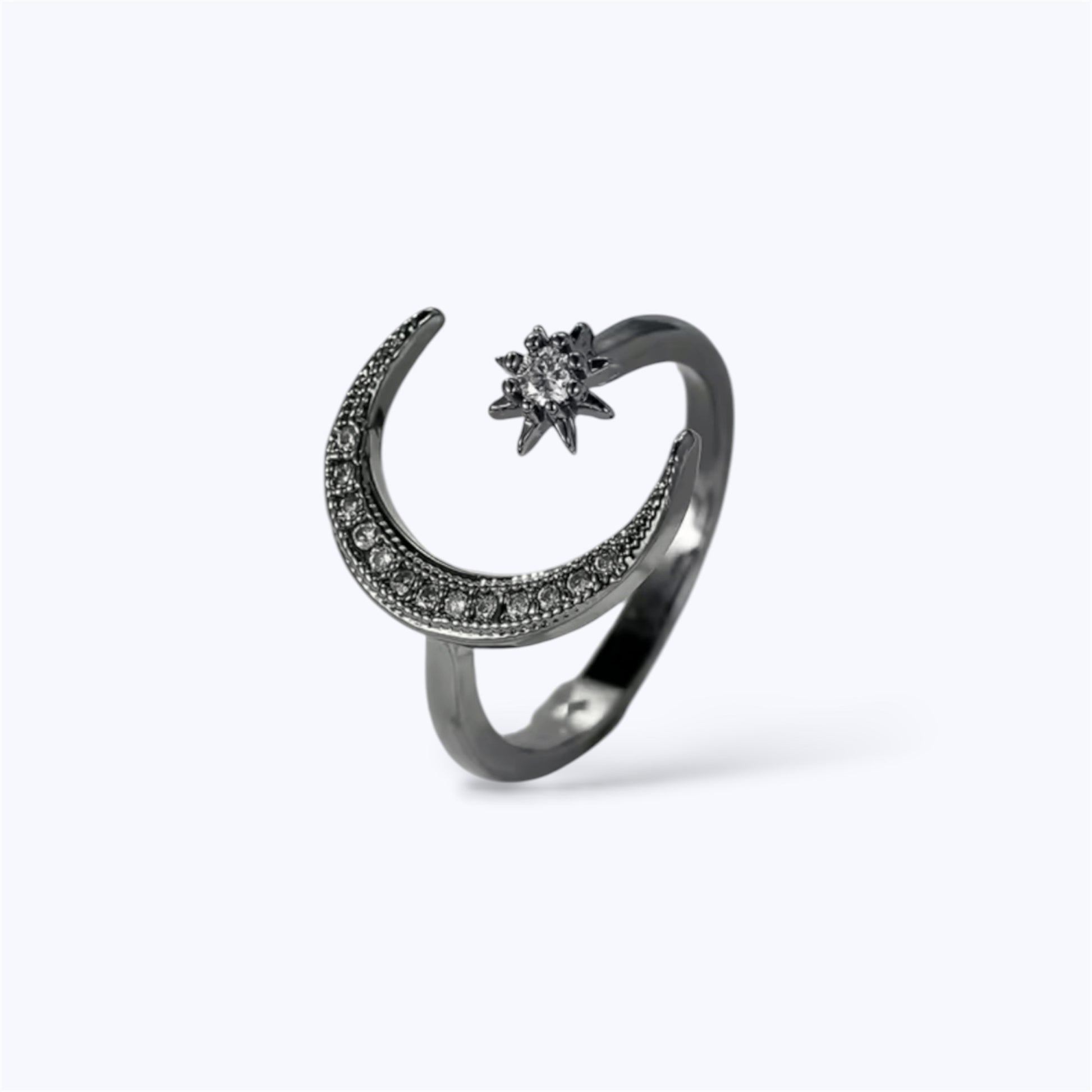Sun & star ring
