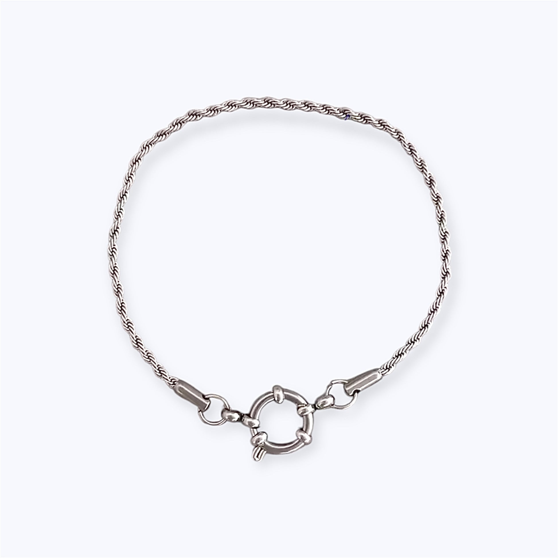 Lockweave silver bracelet