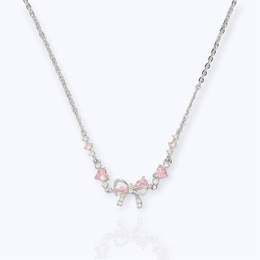 Bow necklace