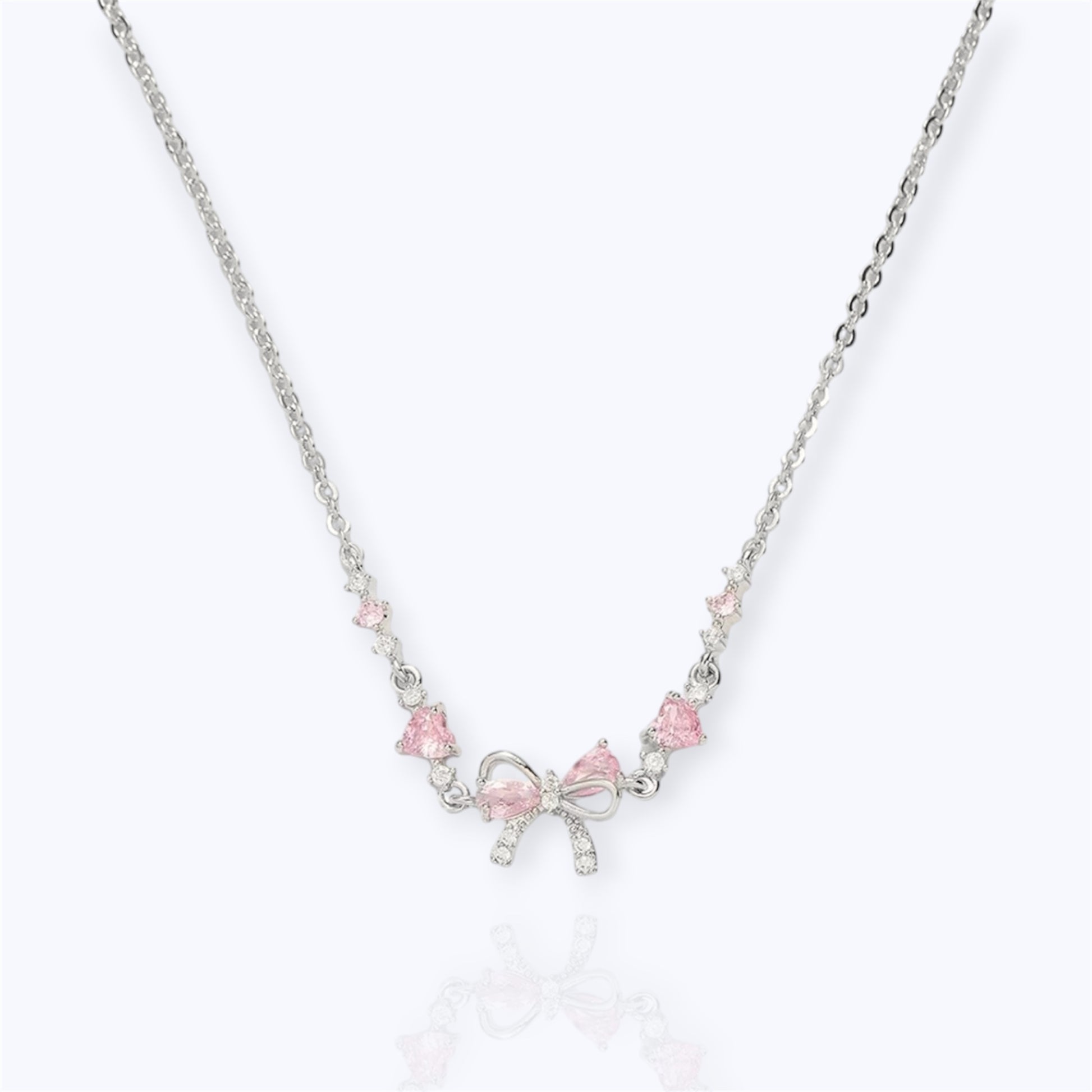 Bow necklace