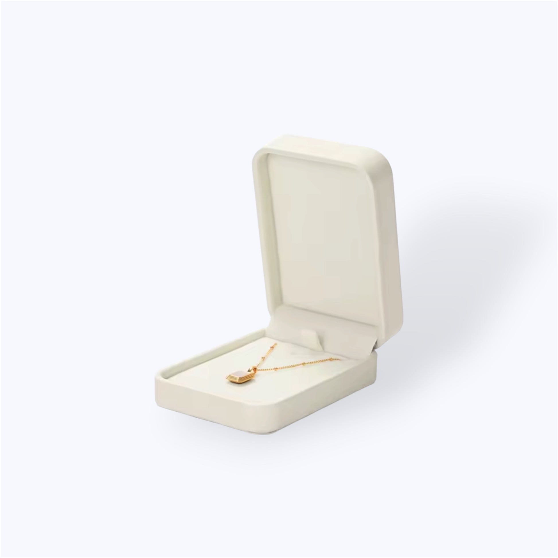 Beige jewelry box