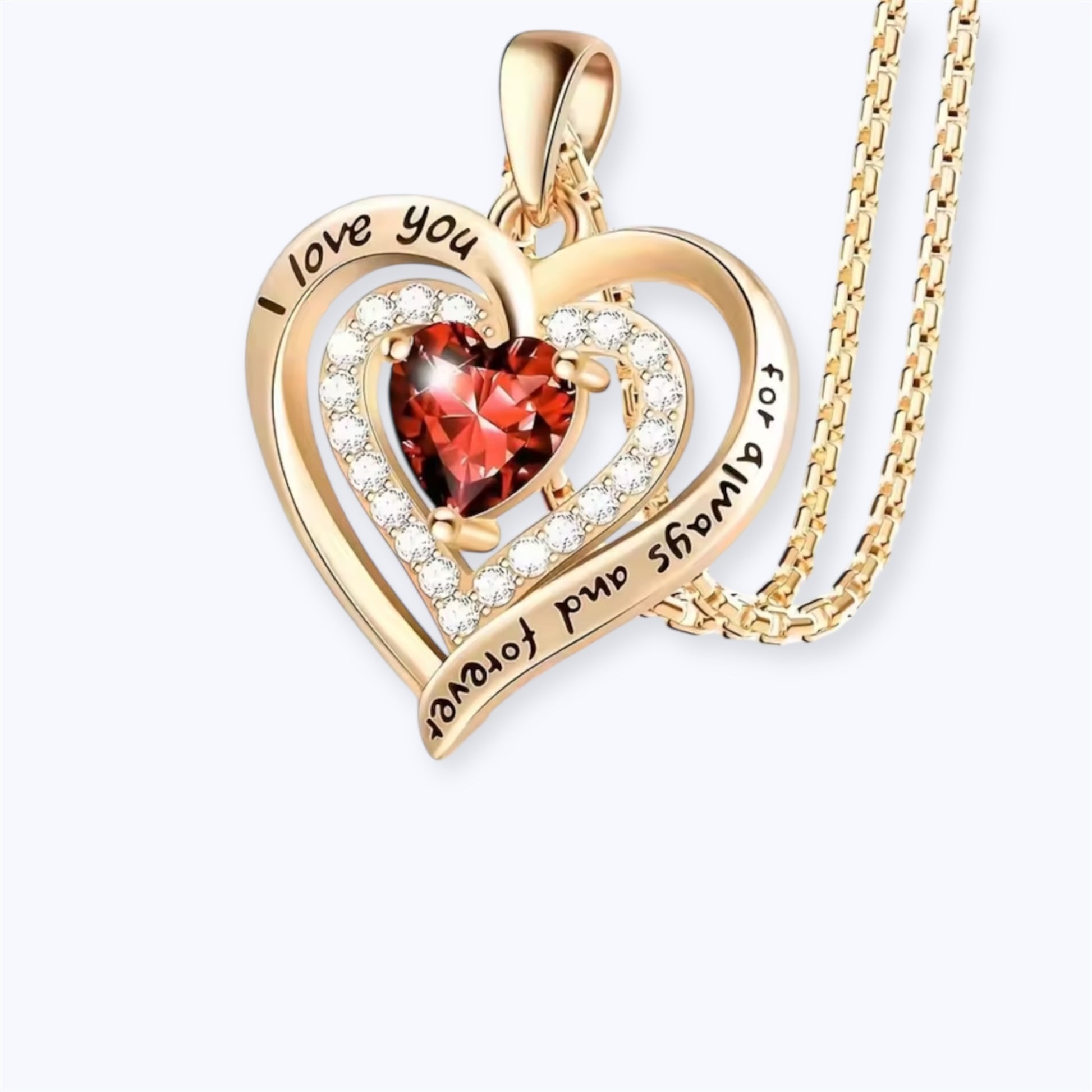 Scarlet Rose Necklace