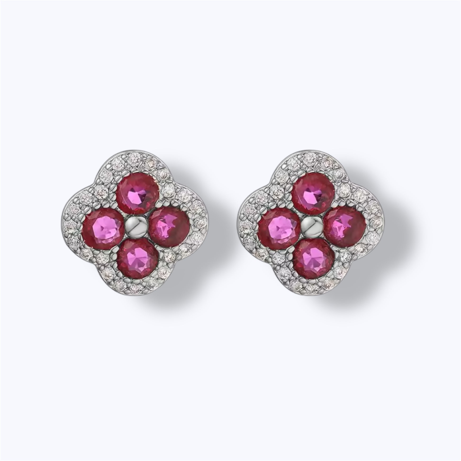 Golden bloom earrings