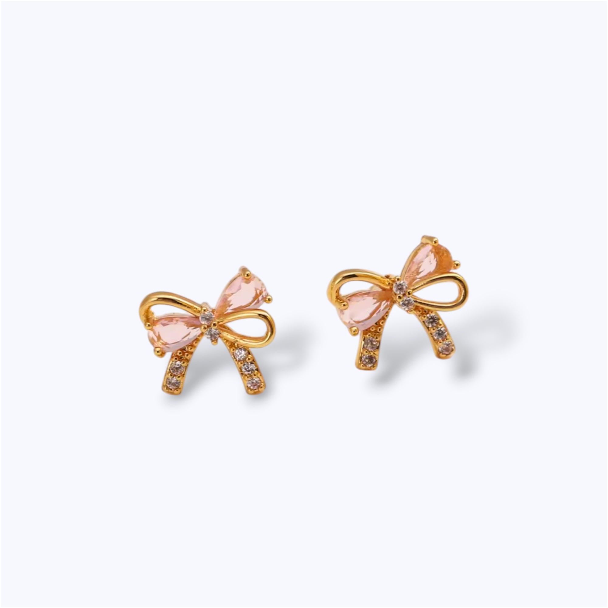 Bow earrings