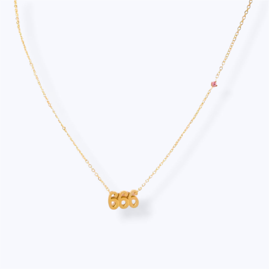 Numeral necklace
