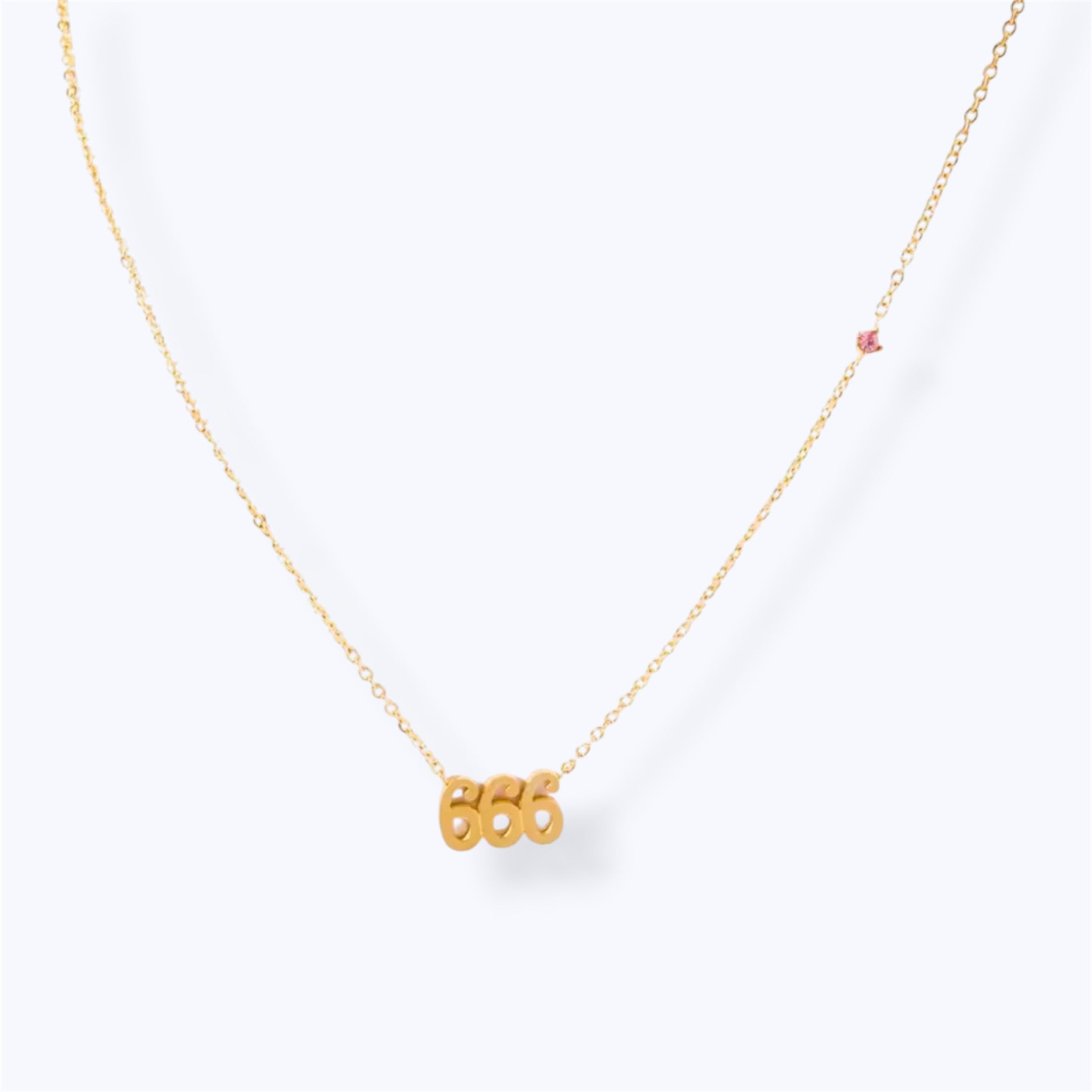 Numeral necklace