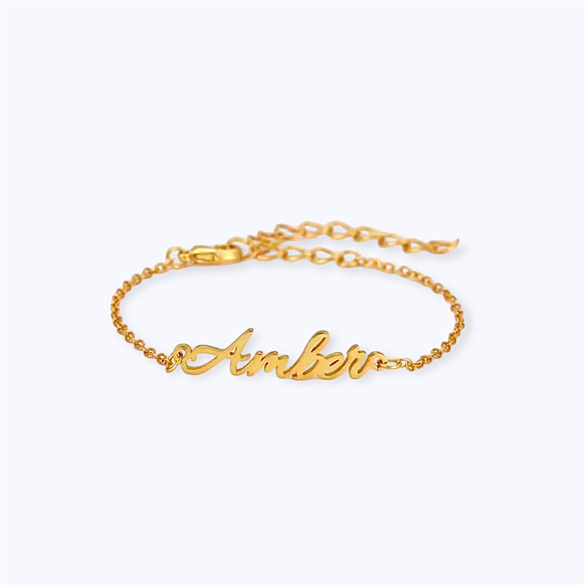 Custom name bracelet