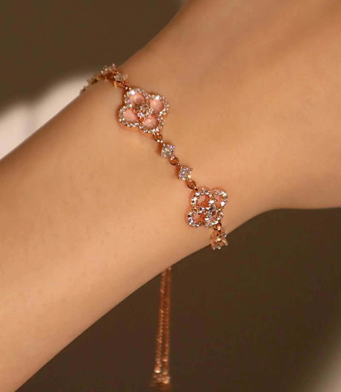 Diamond dew bracelet