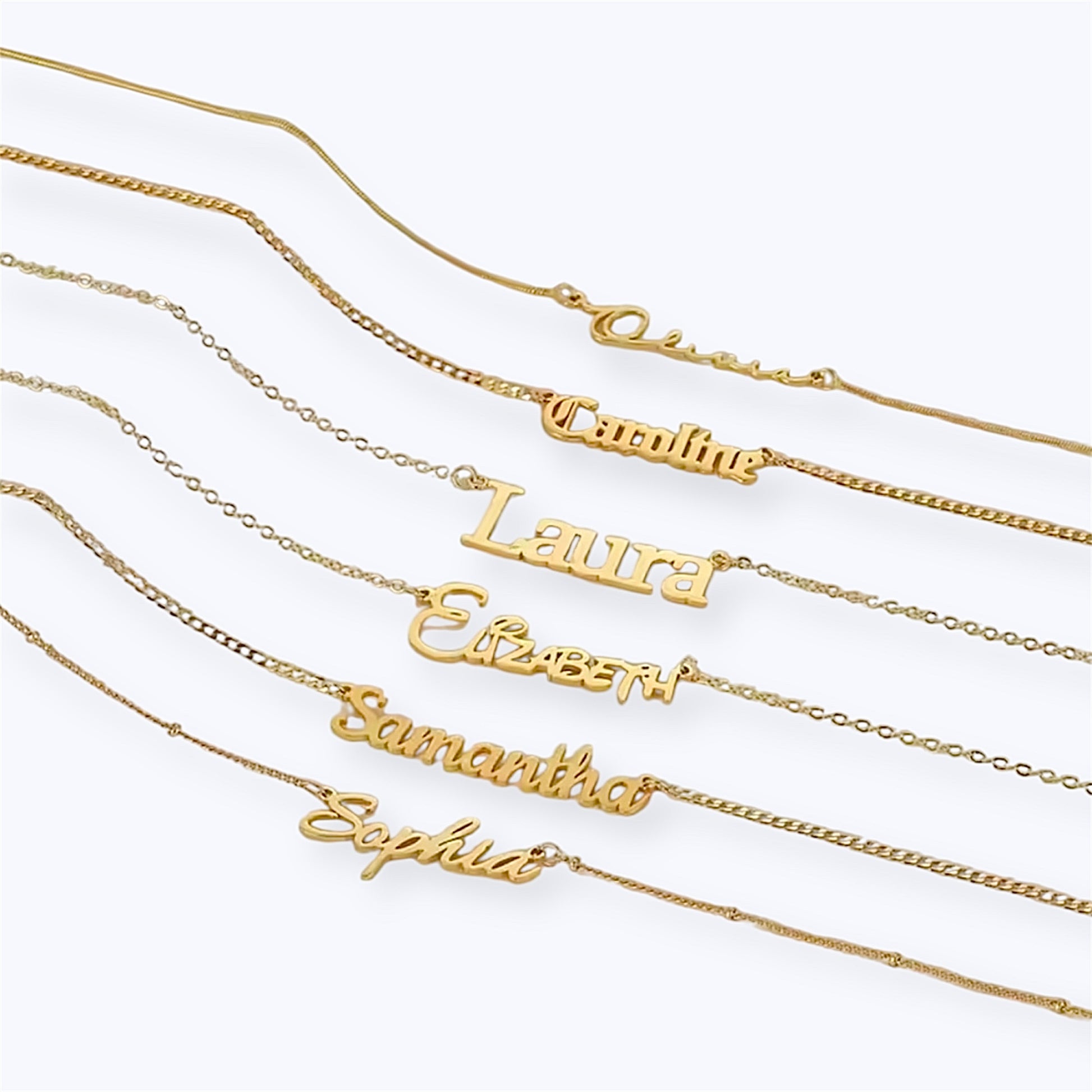 Custom name bracelet