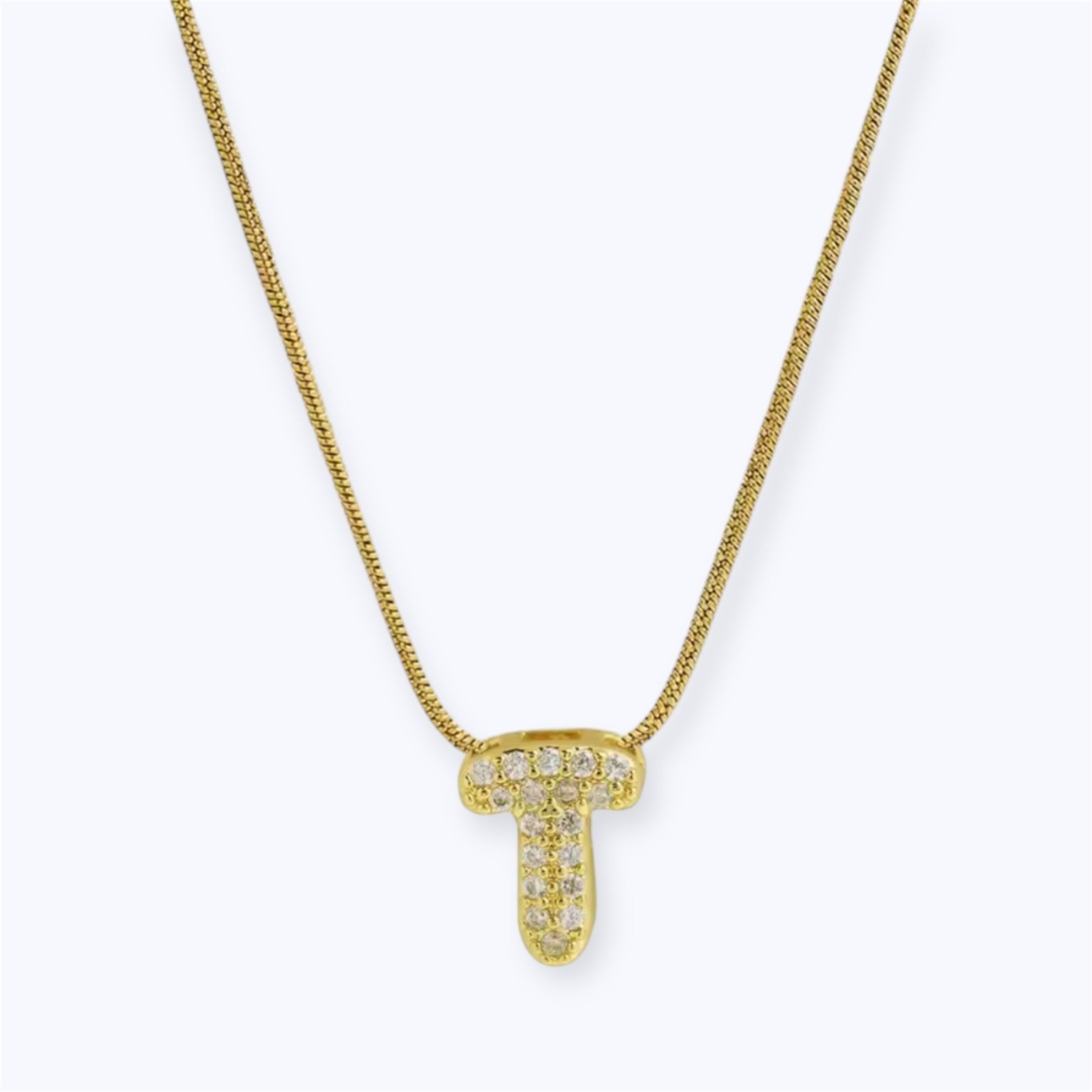 A Piece of You Initial Necklace