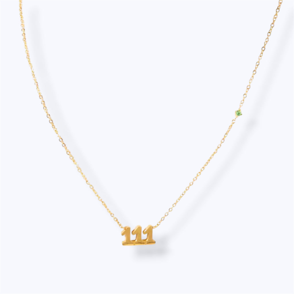 Numeral necklace