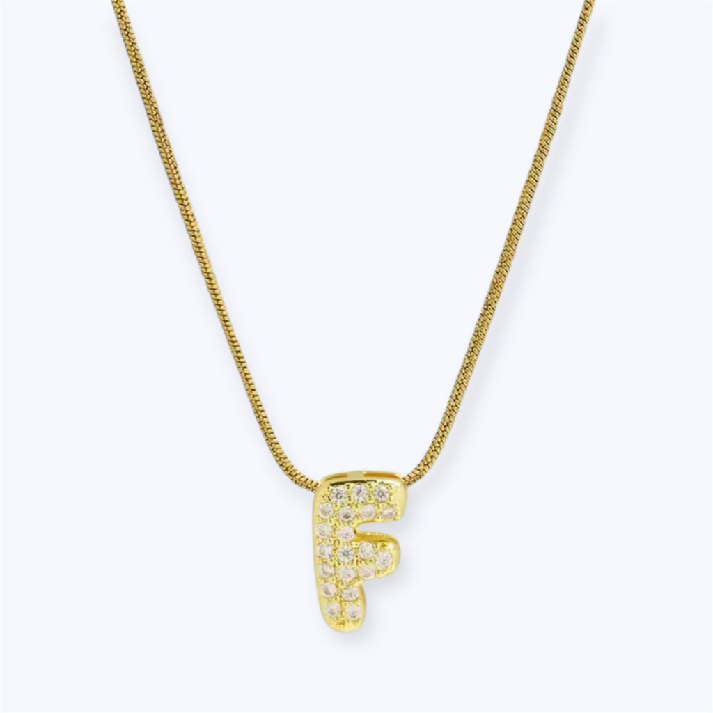 A Piece of You Initial Necklace
