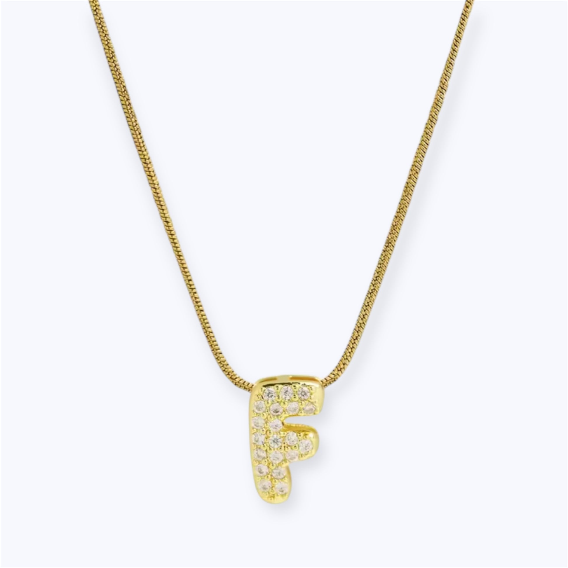 A Piece of You Initial Necklace