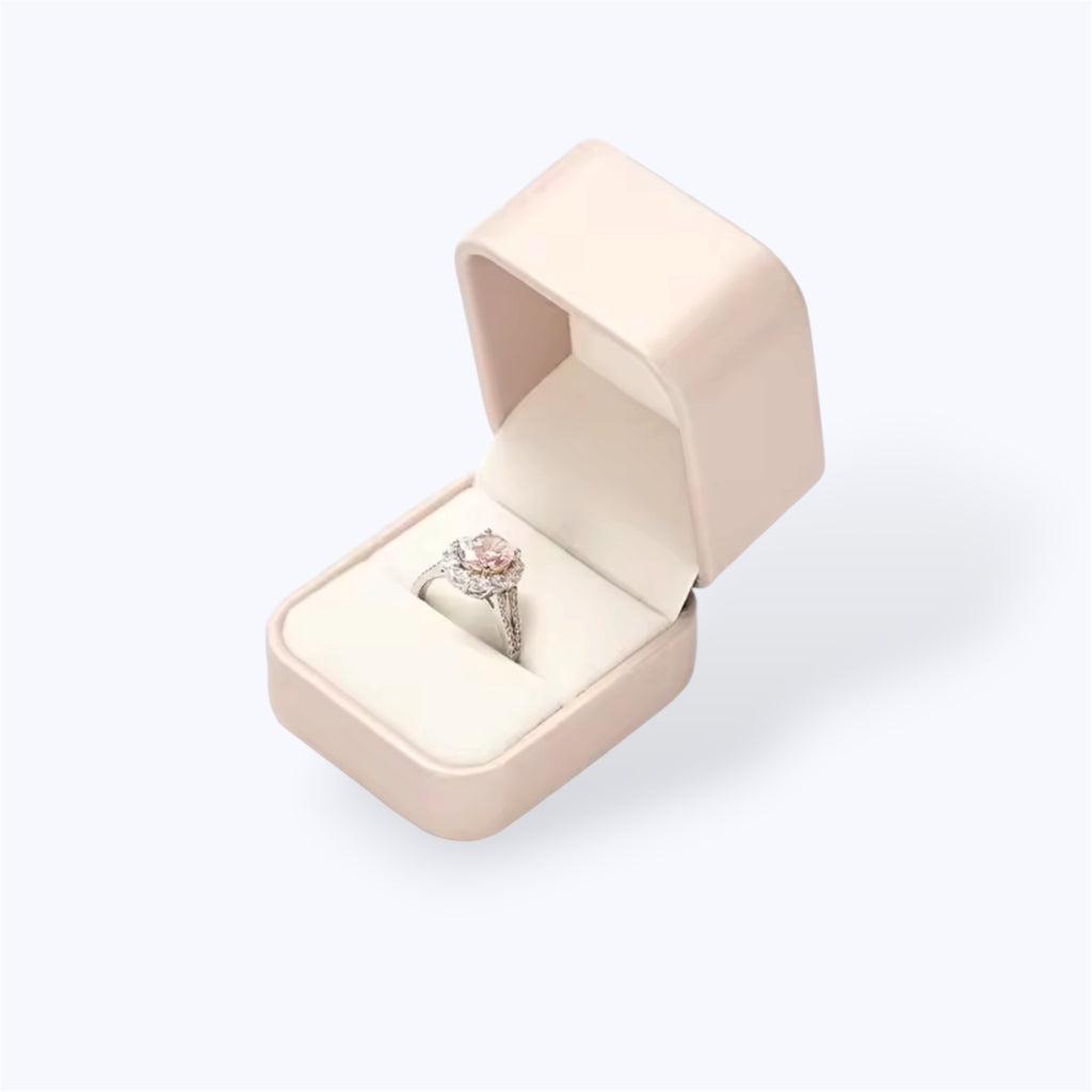 Pink jewelry box