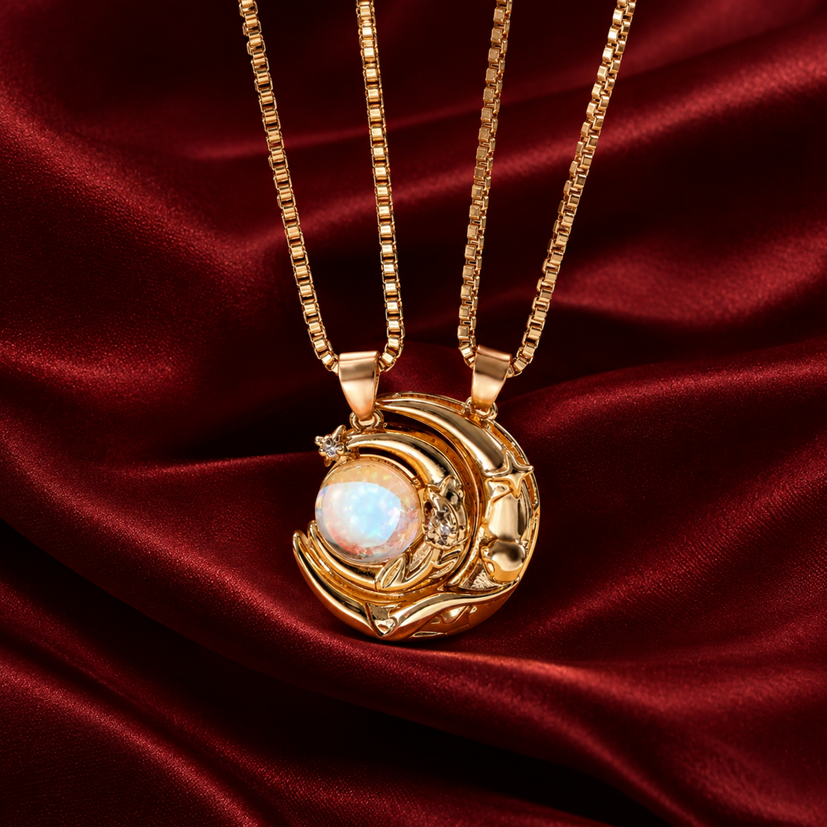 Solar & Lunar necklace