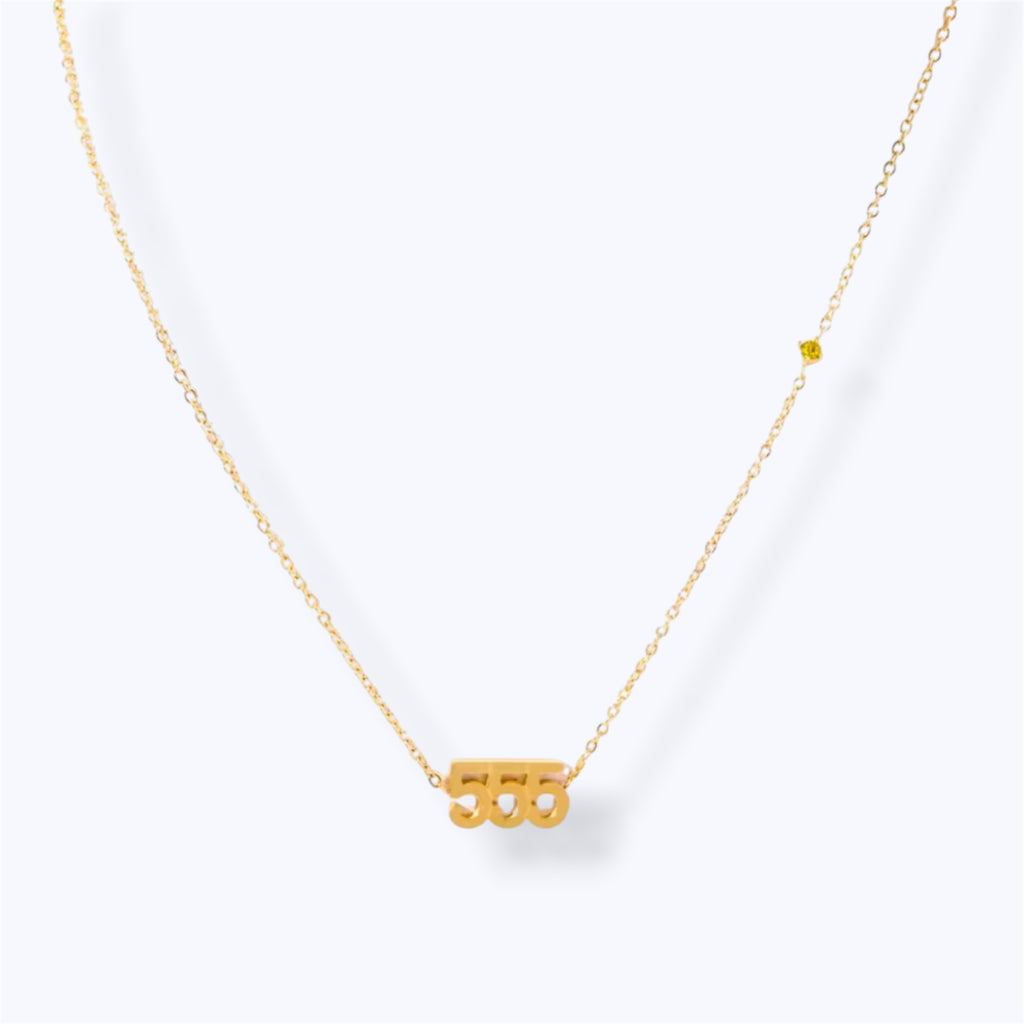 Numeral necklace