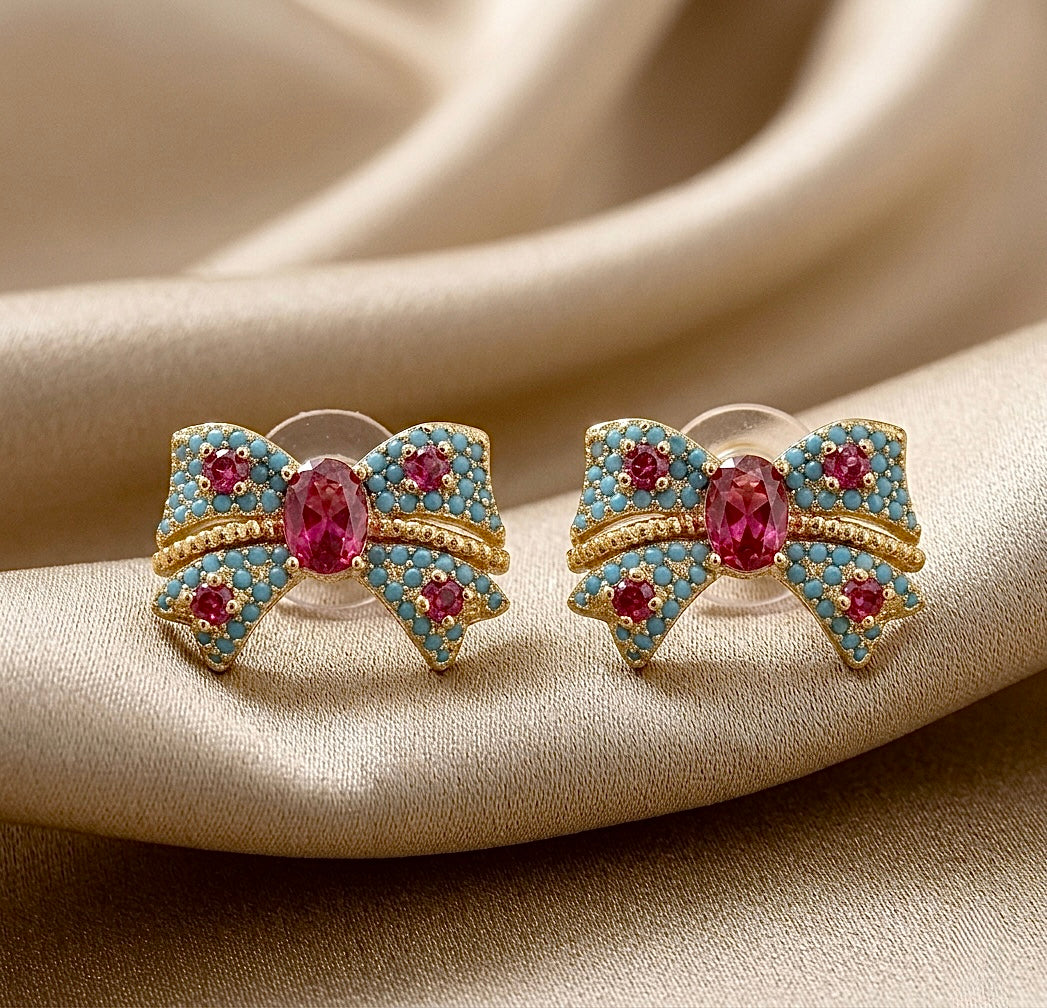 Lace & Ribbon Earrings