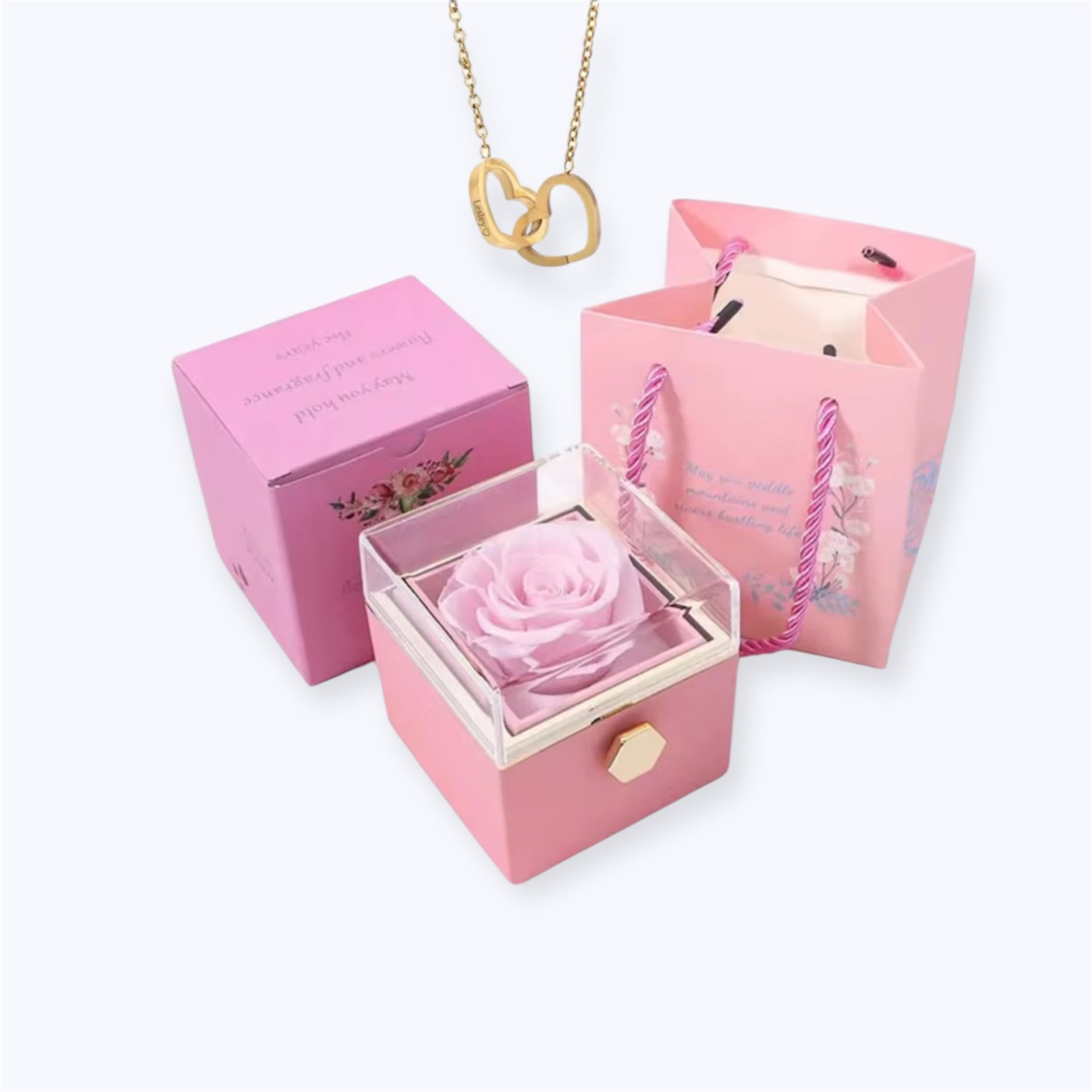 Custom Heart Name Necklace