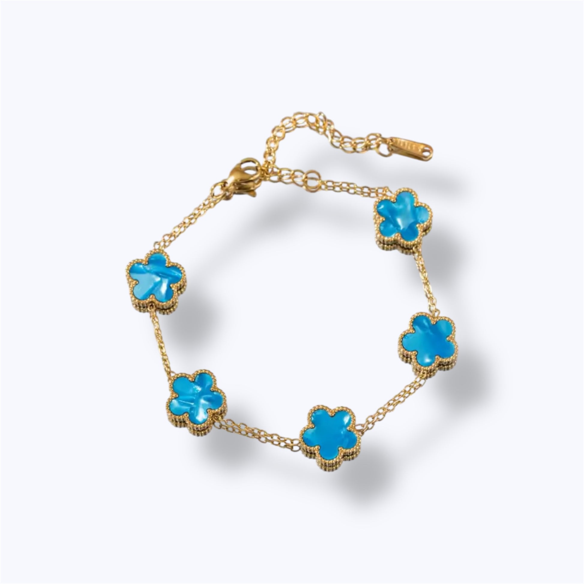 Shine clover bracelet