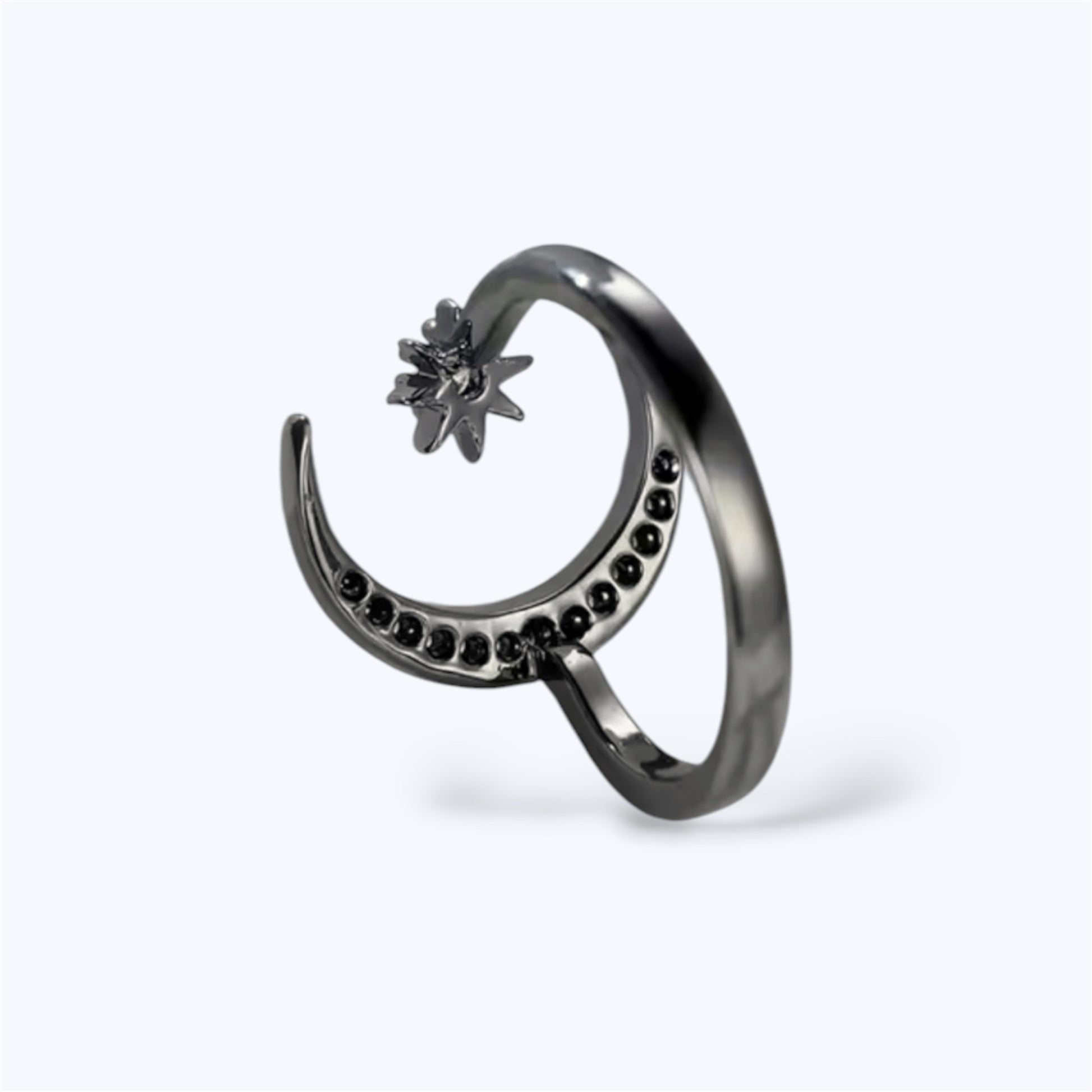 Sun & star ring