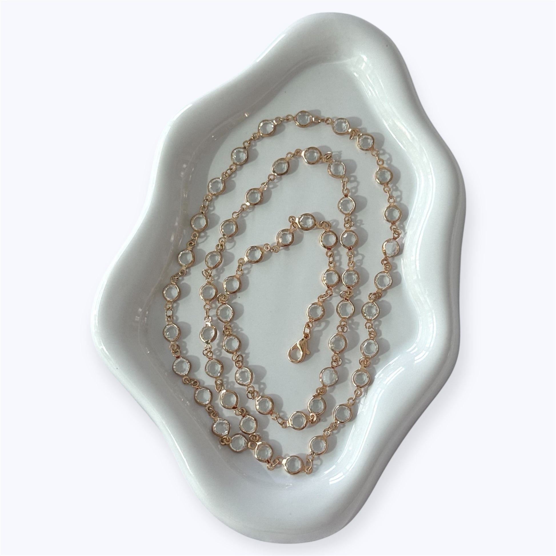 Y chain necklace