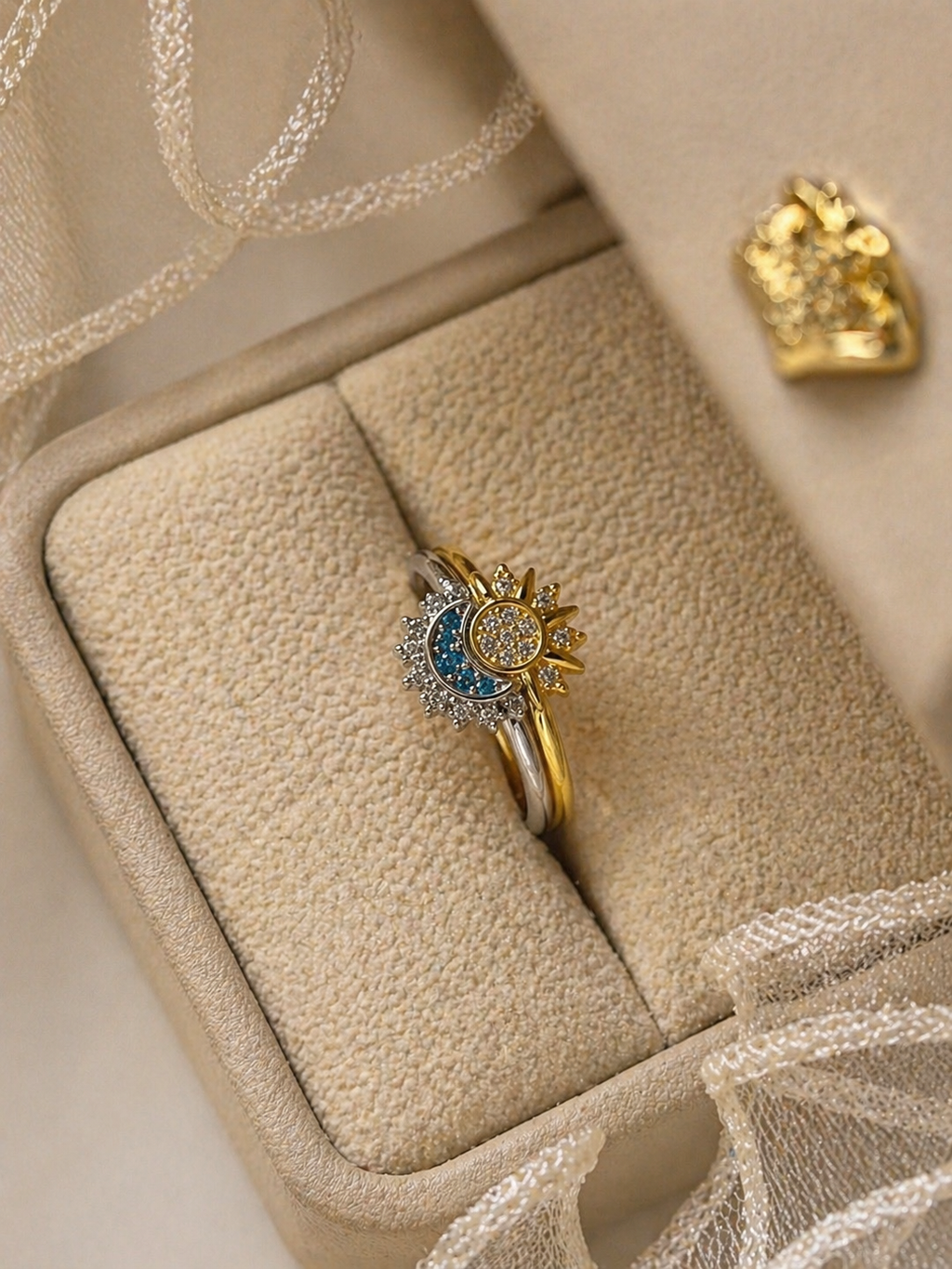 Sun & moon ring