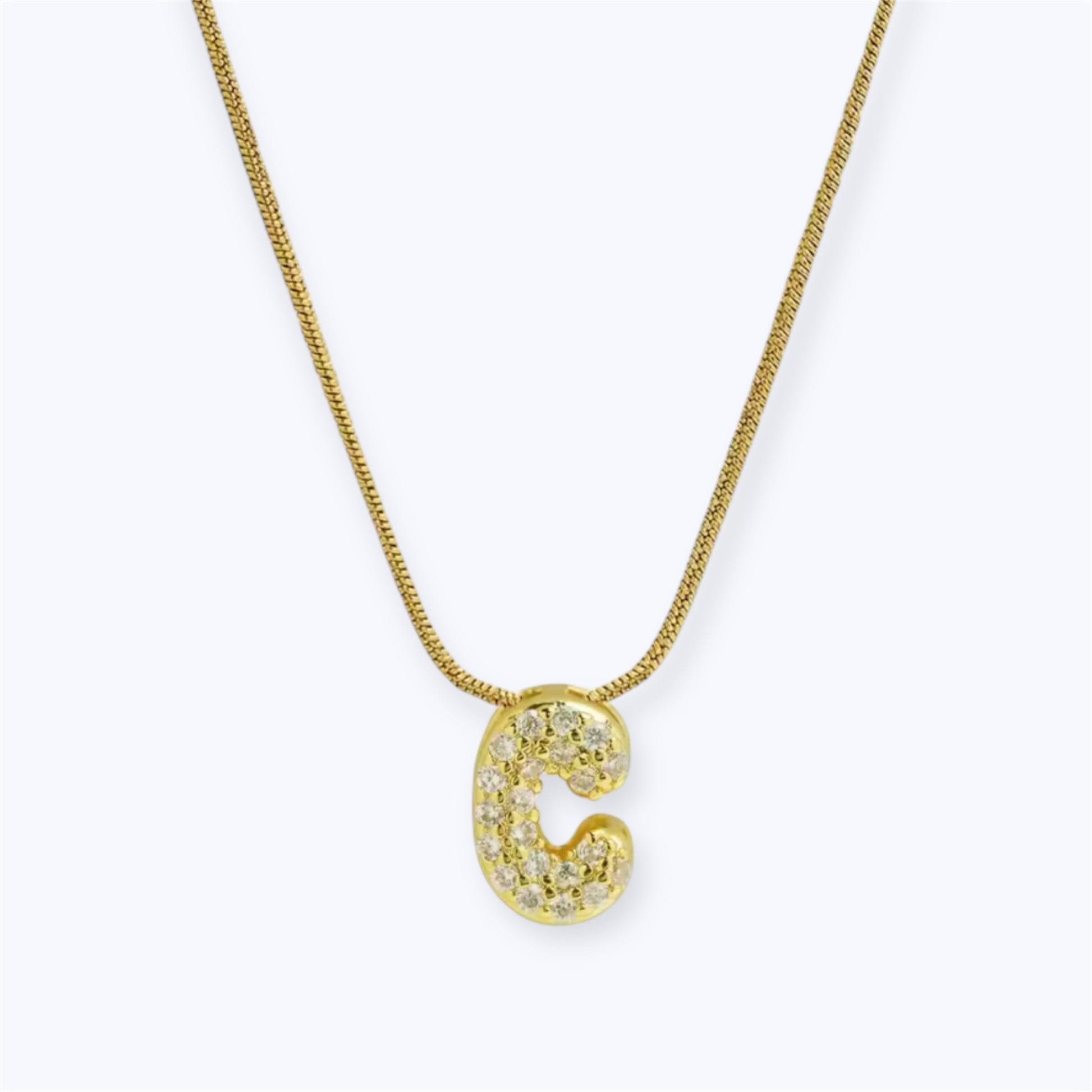 A Piece of You Initial Necklace