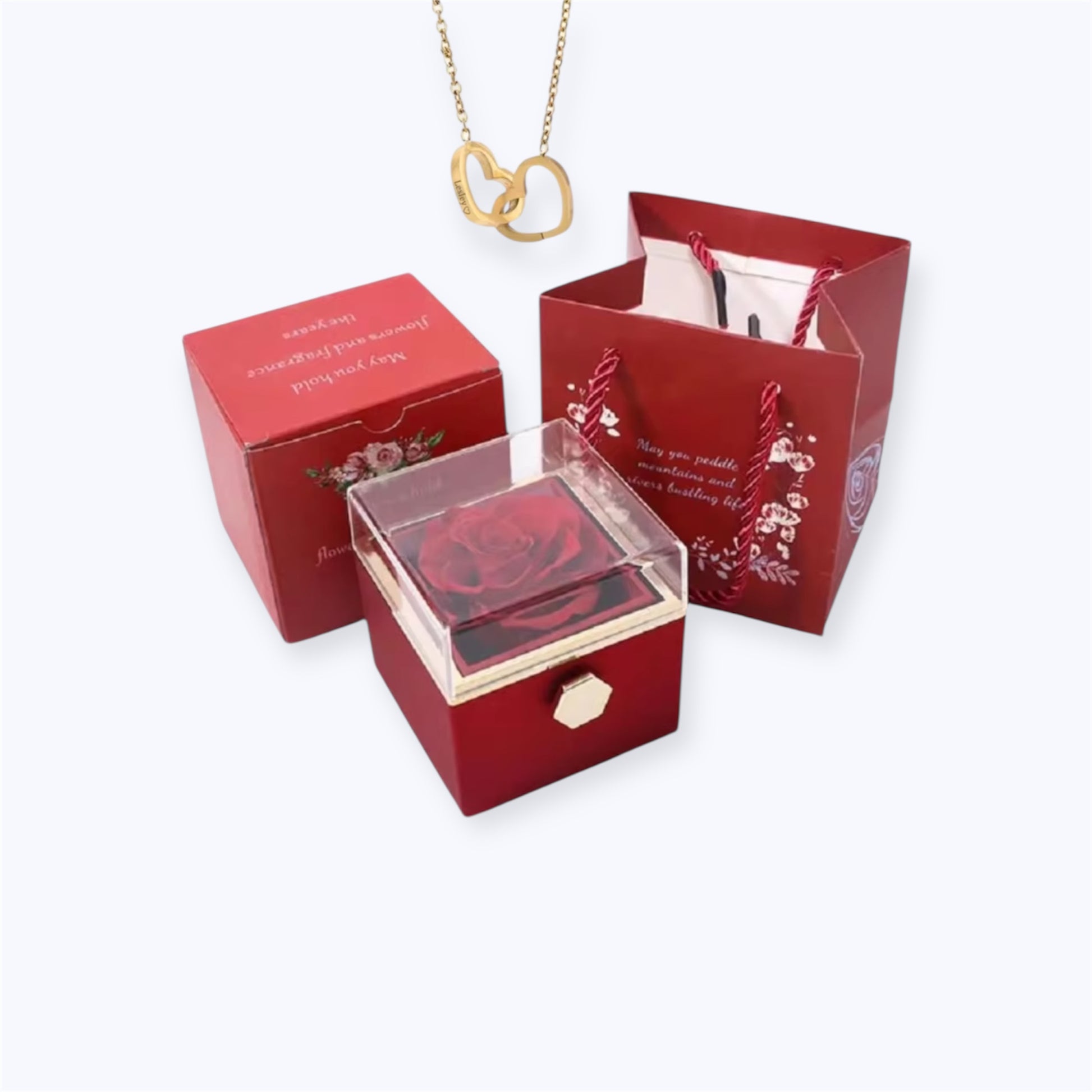 Custom Heart Name Necklace