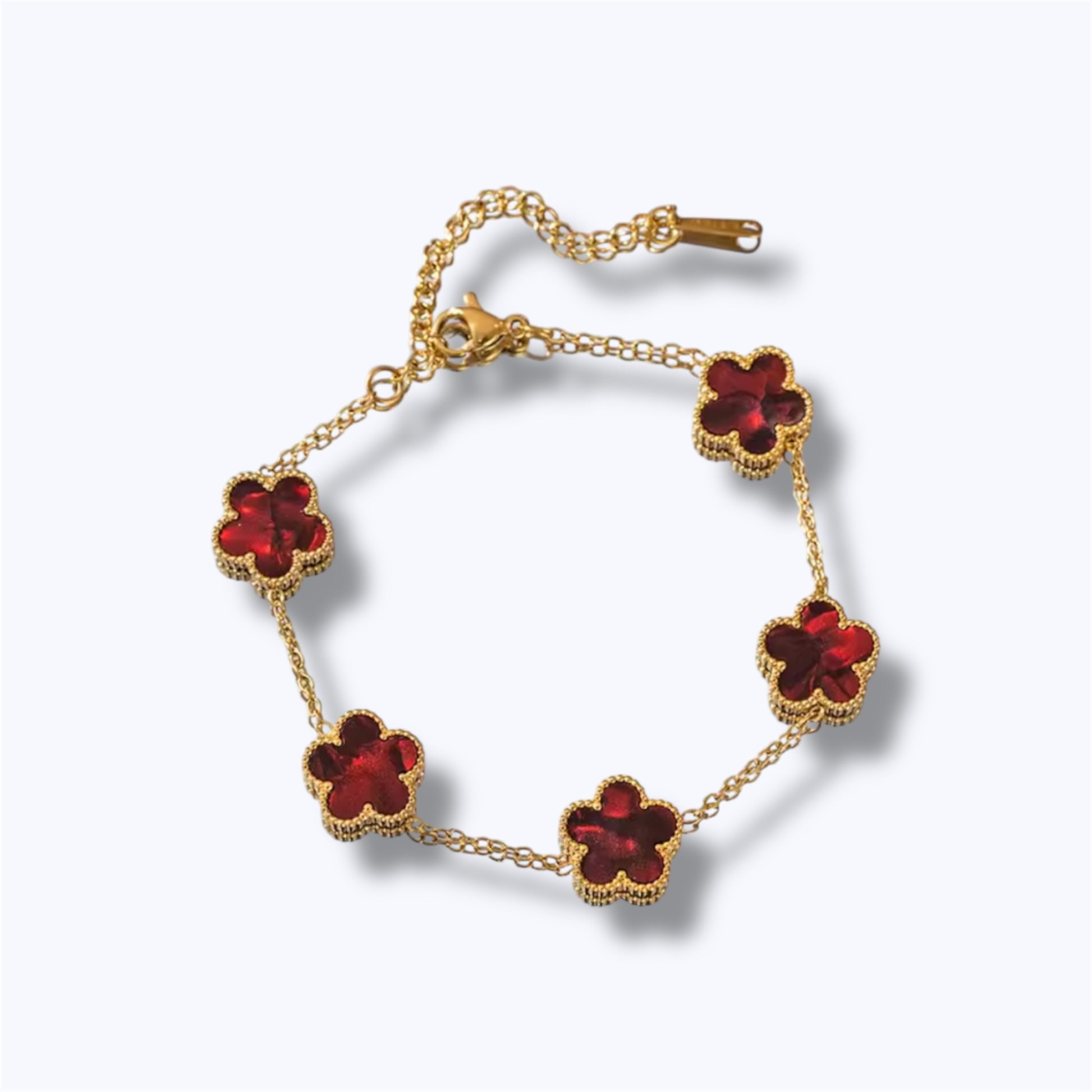 Shine clover bracelet