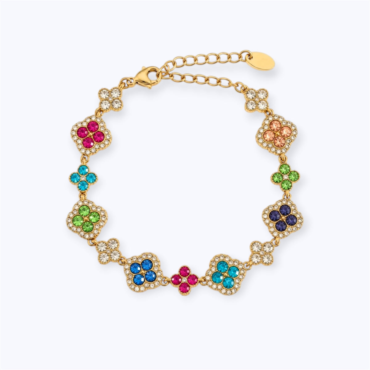 Motif rainbow bracelet
