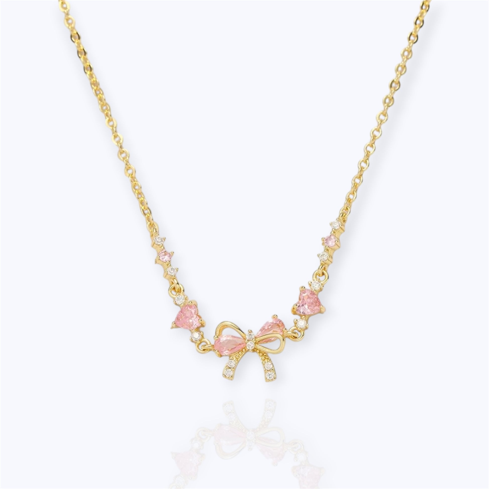 Bow necklace