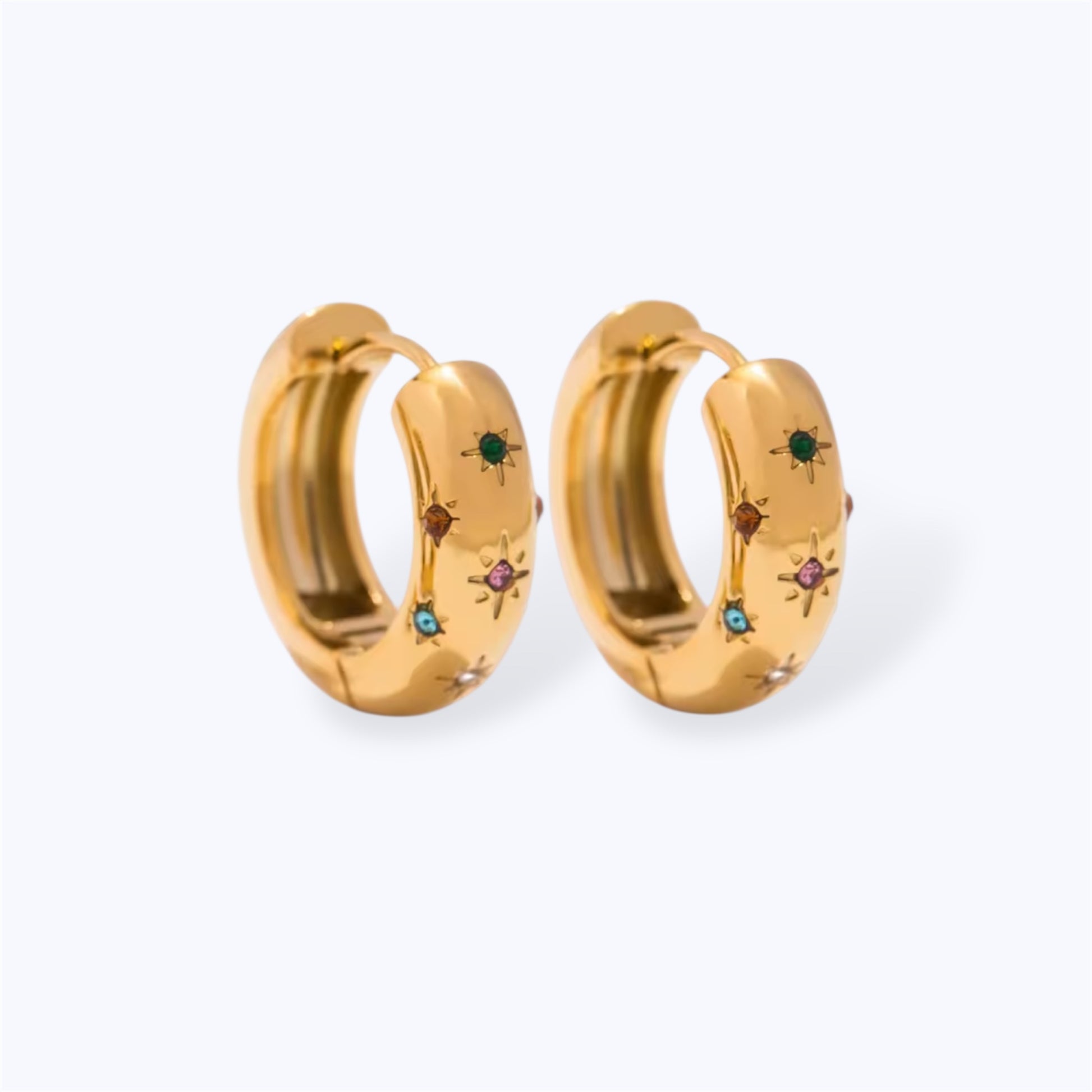 Soléa Gold Hoops