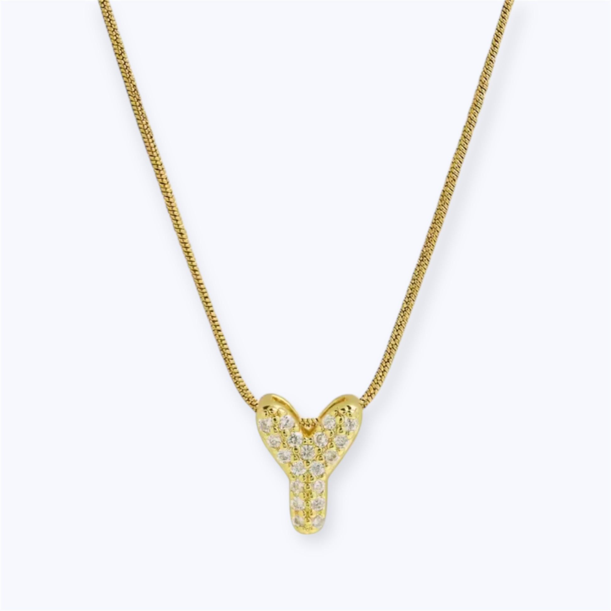 A Piece of You Initial Necklace