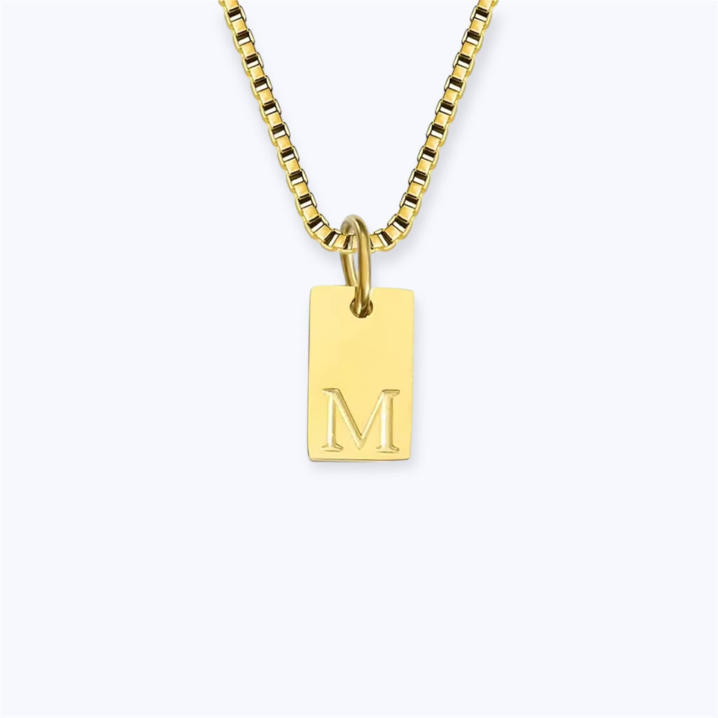 Nysa Initial necklace