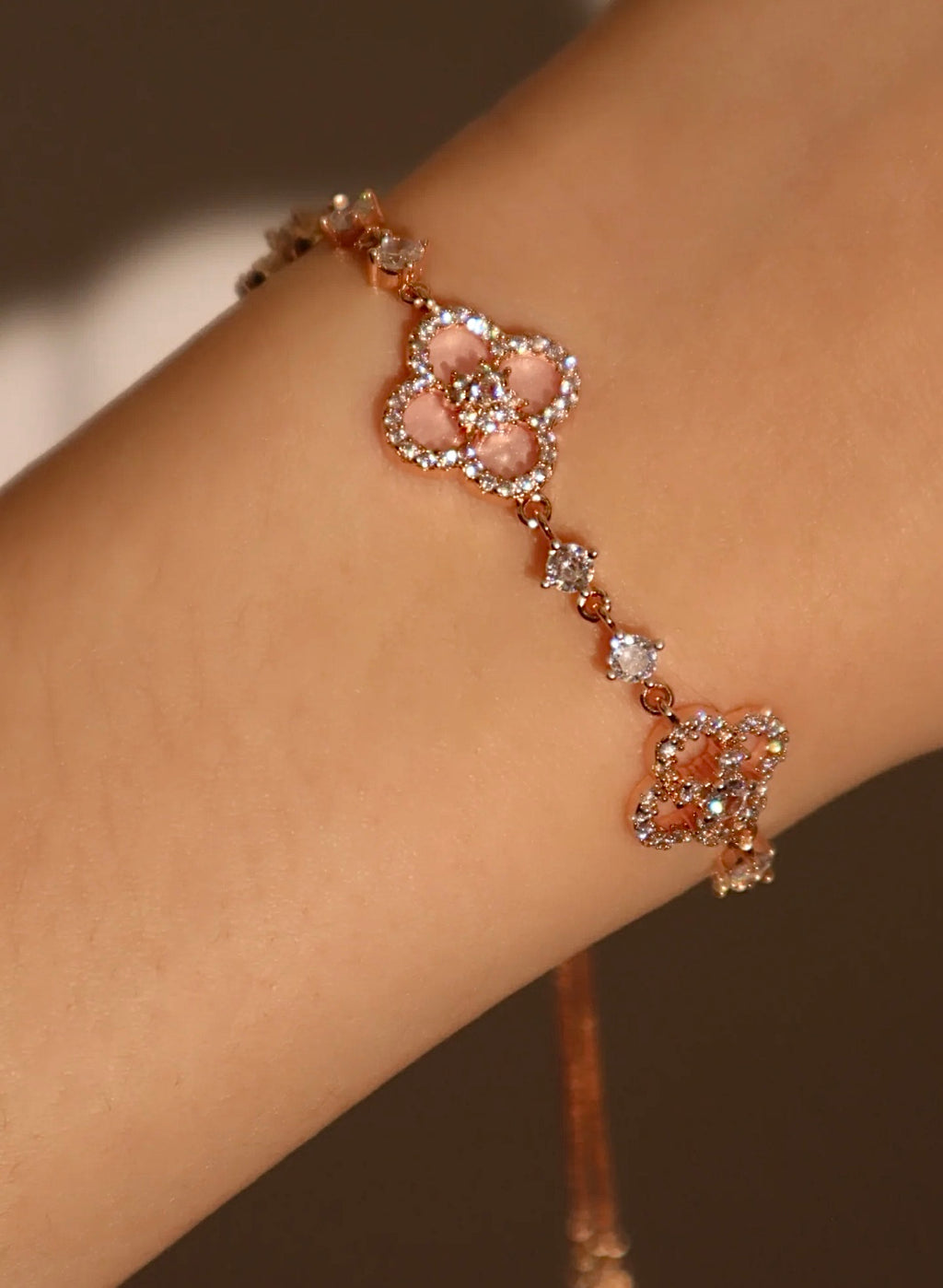 Diamond dew bracelet