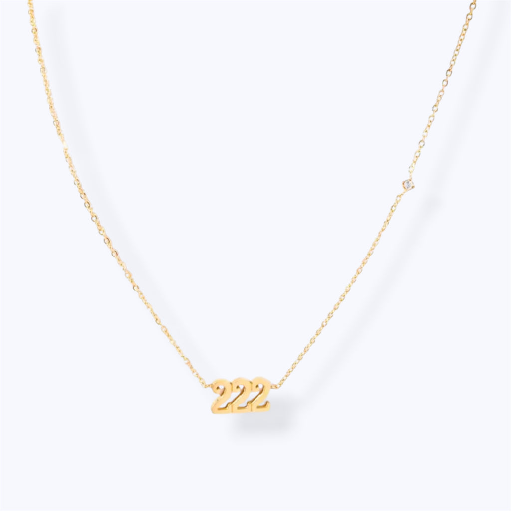 Numeral necklace