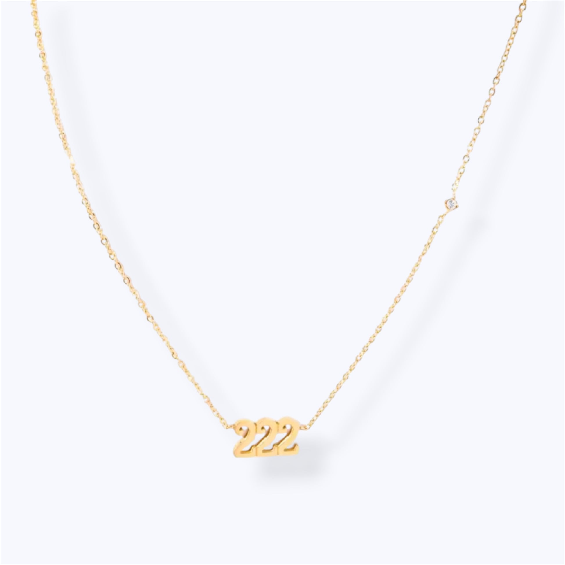 Numeral necklace