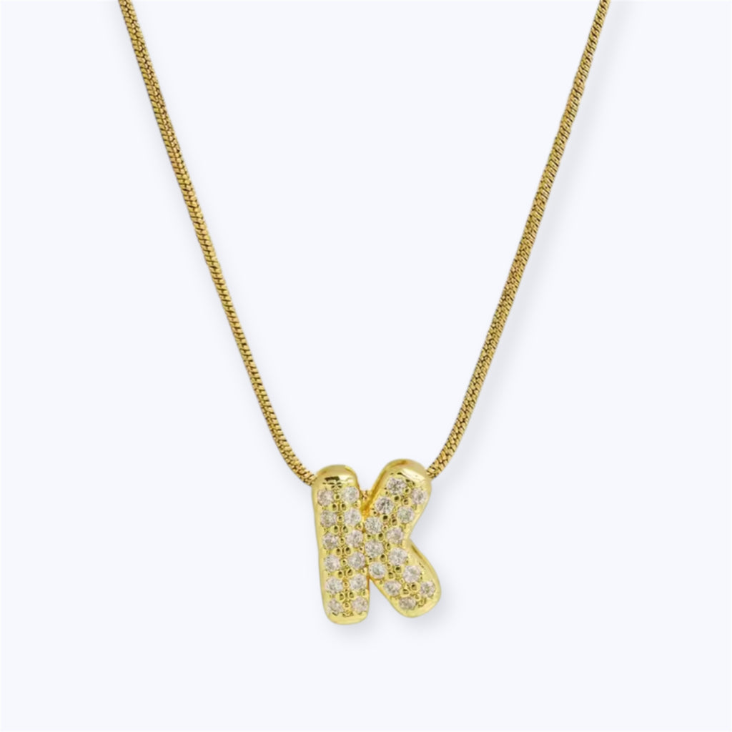 A Piece of You Initial Necklace