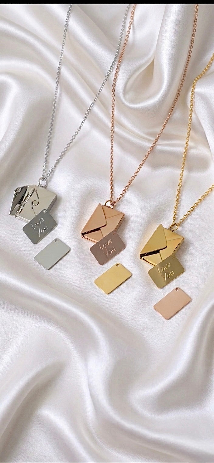 Love letter necklace