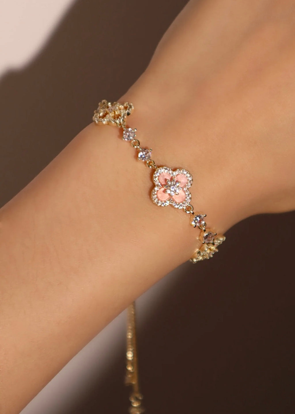 Diamond dew bracelet