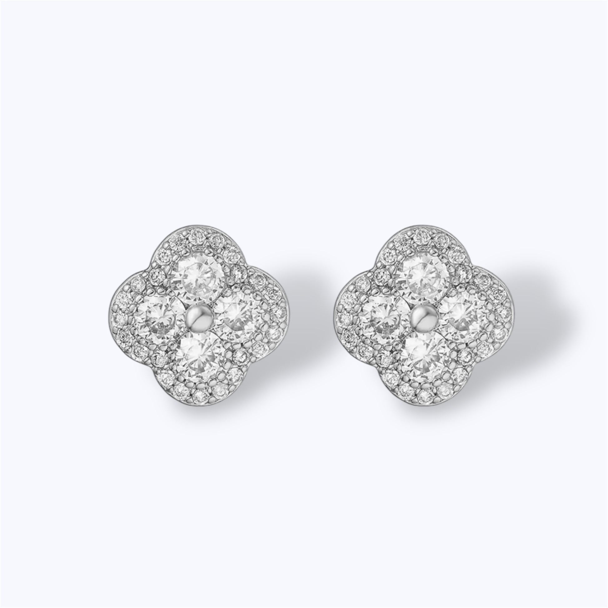 Golden bloom earrings