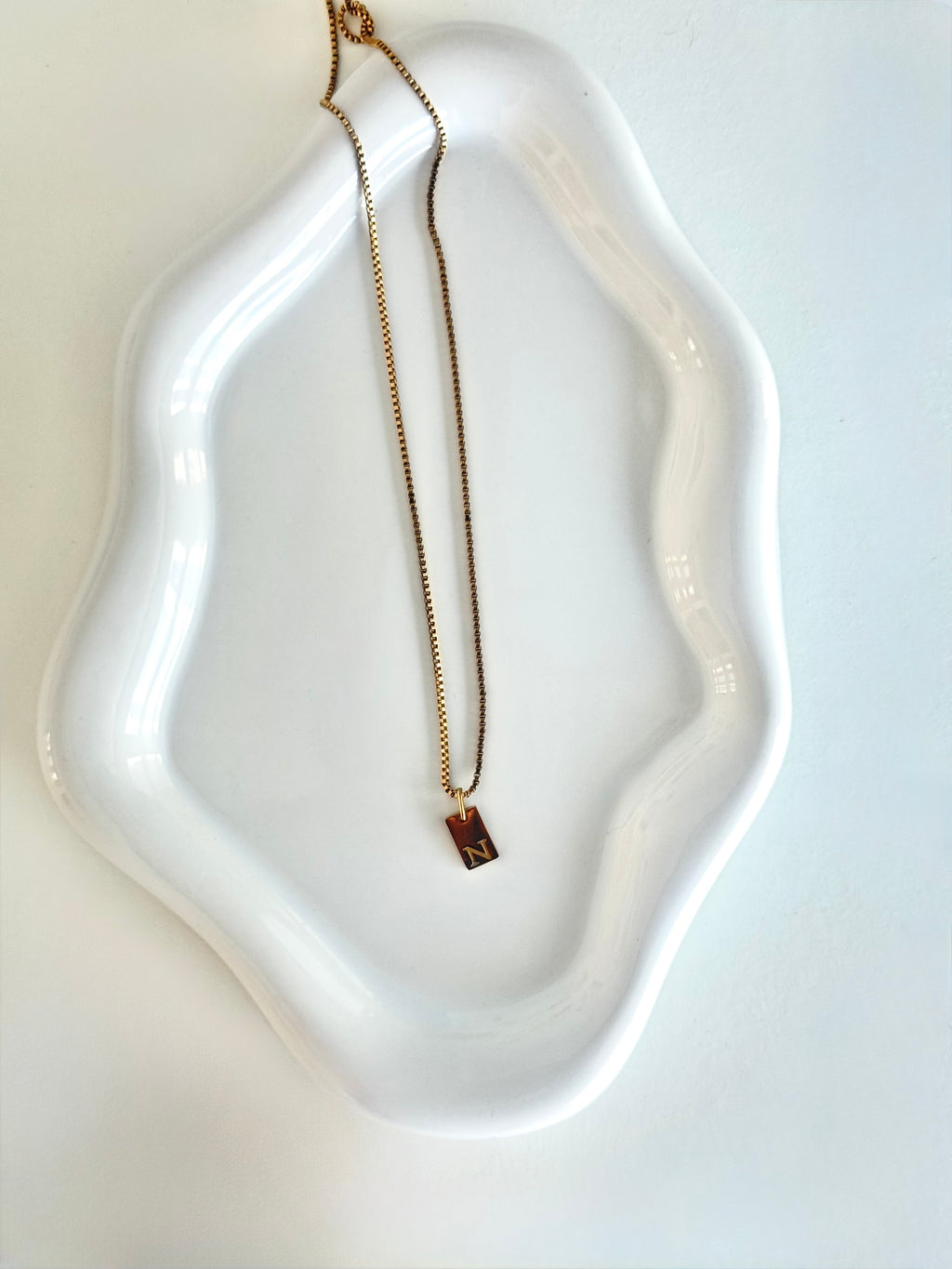 Nysa Initial necklace