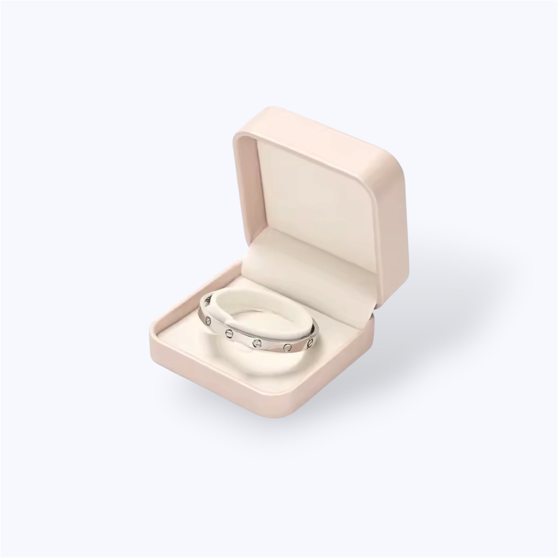 Pink jewelry box